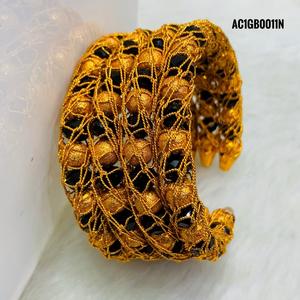 Nouveau design de GALAM JEWELRY en laiton en forme de fleur Bangles Box Chain pour fêtes et mariages - Product Image 2