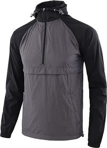 Chaqueta Impermeable Ligera para Hombre, Deportiva, Transpirable, Talla Grande, Cortavientos, con Cremallera, para Invierno, Personalizable OEM - Product Image 6