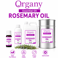 Huile Essentielle de Romarin Turc Pure à 100% (Rosmarinus Officinalis) Distillée à la Vapeur – Vente en Gros, Marque Privée, OEM, Cosmétique, Croissance Capillaire