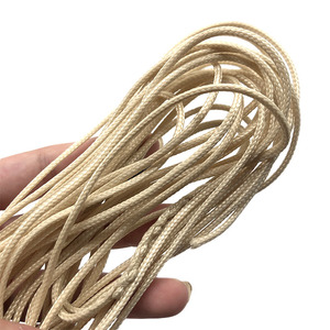 Cordon tressé en Vectran 12 brins de 2 mm, résistant à la chaleur, ignifuge, à tenacité élevée et sans glissement, pour treuil de parapente et usage industriel - Product Image 1