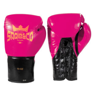 Logo personnalisé d'usine 10oz 12oz Gym formation en cuir PU professionnel Logo personnalisé gants de boxe - Product Image 2