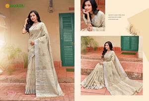 La última colección, buena calidad, suave para Sari moderno de secado rápido sin arrugas, ropa festiva para fiestas - Product Image 5