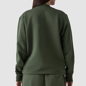 Sudaderas de Cuello Redondo Extra Grandes de Alta Calidad al por Mayor, Sudadera de Manga Larga, Ecológica, Talla Grande, Hombros Caídos, Diseño Personalizado - Product Image 5