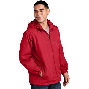 Veste coupe-vent en toile imperméable réfléchissante et légère du fabricant personnalisée, équipement d'extérieur compressible pour hommes de la rue - Product Image 6