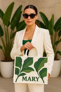 กระเป๋าถือทำมือจากแก้วหลากสี งานฝีมืออินเดีย รูปทรงบาแกตต์  สามารถปรับแต่งสีได้ - Product Image 6