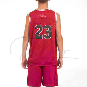 Nouveaux uniformes de basket-ball au design tendance, vêtements de basket-ball très vendus, ensemble d'uniformes de basket-ball pour enfants à séchage rapide - Product Image 5