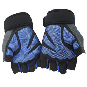 Gants de sport respirants unisexes à demi-doigts, vente chaude 2025, avec logo pour hommes et femmes, musculation, cyclisme, entraînement en salle de sport - Product Image 2