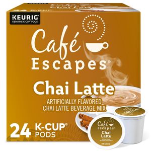 Café Escapes Chai Latte, dosettes K-Cup individuelles Keurig, lot de 24 - Product Image 6