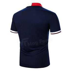T-shirt à manches courtes pour homme, style personnalisé, marque privée, service OEM, mélange de coton respirant et anti-rétrécissement, faible MOQ - Product Image 3