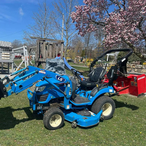 Tondeuse à gazon de haute qualité à prix d'usine LS tracteur d'équitation de jardin attrape-herbe bon marché avec composants de base de roulement et d'engrenage - Product Image 3