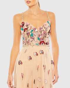 ชุดราตรียาวถึงพื้นของผู้หญิงชุดเดรสแบบผูกเชือกสำหรับงานปาร์ตี้ฤดูร้อนค็อกเทลด้านหน้าตรง - Product Image 6