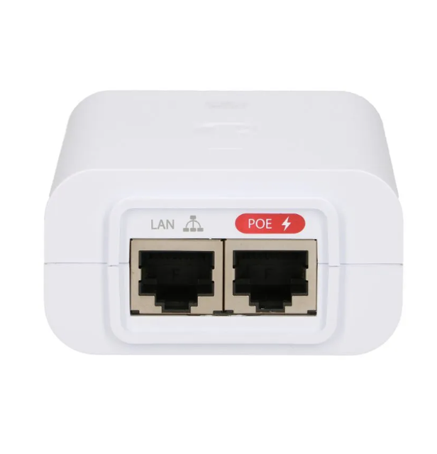 Ubiquiti U-POE-AF PoE Injector 2x RJ45 Gigabit PoE 48 V, 0.5 a Injector Gigabit PoE 48 V, 0.5 a Injector