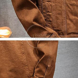 Bas Prix Dernier Style Hommes Jeans Veste Points Ouverts Hommes Utiliser Jeans Veste Avec La Vente En Gros - Product Image 4