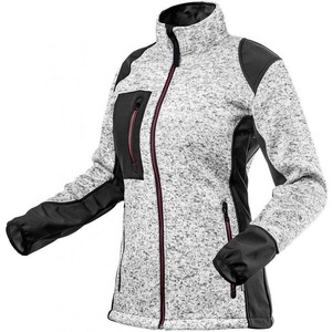 Logo personnalisé en gros prix d'usine dames Premium élégant hybride pull polaire Softshell veste adaptée à la randonnée en plein air - Product Image 6