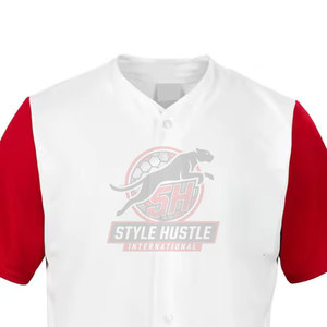 Camiseta de Béisbol para Hombre con Logotipo Personalizado OEM/ODM, Camisetas de Béisbol Profesionales de Alta Calidad - Product Image 6