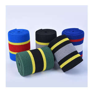 Customized Elastic Wristband Sports Fitness Weightlifting Compression <b>Band</b> 8cm High Elasticity Model HE-WW-84 Pakistan - Product Image 1