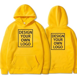 เสื้อฮู้ดผ้าฝ้าย100% สำหรับผู้ชายปรับแต่งได้มีความต้องการสูงแบบพื้นฐานพร้อมการปัก3D พิมพ์ดิจิตอลและซักด้วยกรด/เอนไซม์ - Product Image 6