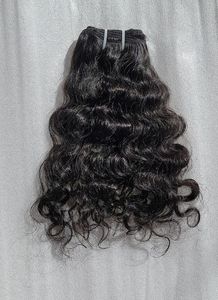 Vente en gros de faisceaux de cheveux vierges indiens collectés temple extensions de cheveux humains double tirage approvisionnement - Product Image 4