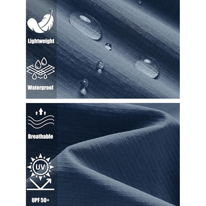 กางเกงคาร์โก้สำหรับผู้ชาย, กระเป๋าใส่ของน้ำหนักเบาแห้งเร็วทนทานต่อการตกปลาและน้ำ - Product Image 5