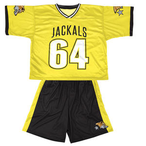 ชุดยูนิฟอร์มลาครอสผู้ชายแบบสั่งทำพิเศษ แบรนด์เนม ระบายอากาศได้ดี พิมพ์ลายแบบซับลิเมชั่น ผ้าโพลีเอสเตอร์ 100% น้ำหนัก 340 กรัม - Product Image 2