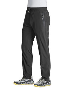 Pantalon de randonnée décontracté pour hommes, taille mi-haute, imperméable, écologique, séchage rapide, léger, en tissu Spandex, avec logo personnalisé, pour l'extérieur, vente en gros - Product Image 6