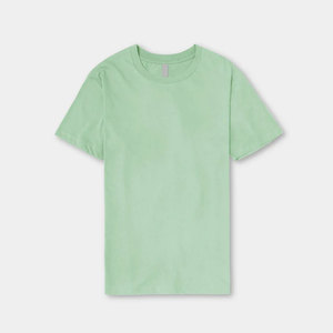 Personalizado de los hombres de cuello redondo Slim Fit manga corta liso suave Tri-Blend camisetas - Product Image 6