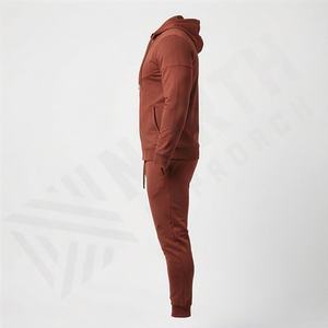 Conjunto Deportivo Informal de Invierno para Hombre, Sudadera con Capucha y Cremallera de Alta Calidad, Diseño Personalizado, Transpirable, 100% Algodón, Felpa Técnica para Gimnasio - Product Image 3