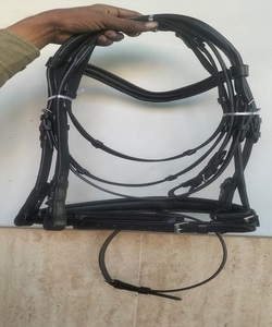 Pechera de Cuero para Caballo en Color Marrón, Negro y Azul, Fabricada con Cuero Vegetal Teñido, Pechera de Cinco Puntos para Caballo, Venta Caliente, Kanpur - Product Image 4