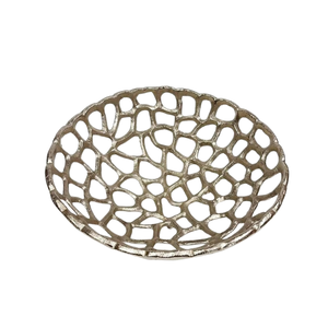 Plateau en métal personnalisé poli à la main plateau de service de table en métal couleur personnalisée avec plateau fantaisie plateau décoratif de table - Product Image 2