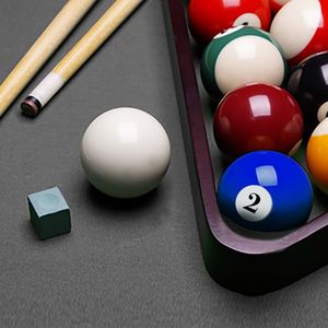 Balles de billard marron avec logo personnalisé boules de billard design personnalisé couleur personnalisée - Product Image 2