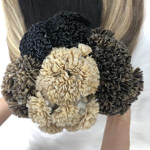 Prix de gros Blonde Couleur Drawn Extensions de cheveux humains Pré-collé Extensions de cheveux à la kératine Flat Tip Hair Vietnam Factory - Product Image 4