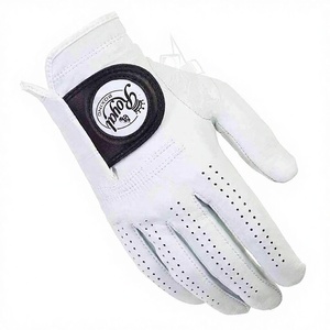 Guante de Golf de Piel de Oveja de Primera Calidad, Color Blanco, con Logotipo Personalizado, para Mano Izquierda - Product Image 1
