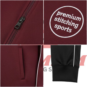 Conjunto Deportivo Informal para Hombre, Chaqueta Cortavientos Ligera de Nailon, Conjunto Personalizado de Dos Piezas - Product Image 6