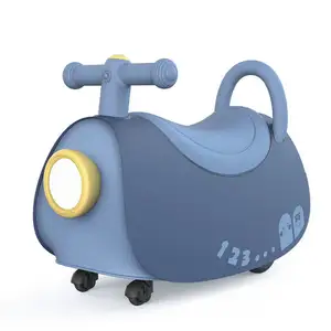 Children Ride On Toy Slide Car Walker Kids Push Car Toys Scooter With Music And Light Baby Activity Push Walker to Toddler