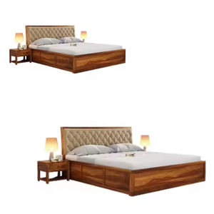 Mobilier de chambre moderne et luxueux en bois massif pour appartement, hôtel ou villa exportés directement d'Indonésie - Product Image 6