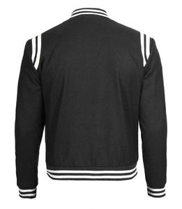 เสื้อแจ็กเก็ตทีมโรงเรียนผ้าวูลของผู้ชายสไตล์เท่ๆหมวกเบสบอลฤดูหนาวมีลวดลายตกแต่งหนังปลาปักเป้าสำหรับเด็ก - Product Image 2