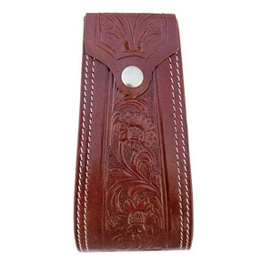 Étriers de selle de cheval Western de qualité supérieure Étriers recouverts de cuir usiné à la main de 5 "Étriers d'équitation Western Riding - Product Image 2