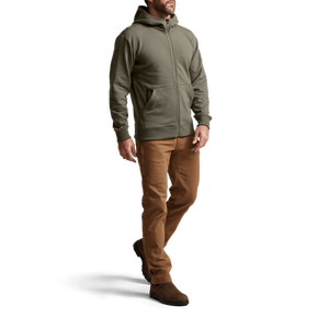 Sweat à capuche d'hiver de style urbain de haute qualité avec poignets élastiques et fermeture éclair pour hommes Vente en gros Coupe moderne Streetwear d'hiver Sweat à capuche unique - Product Image 3