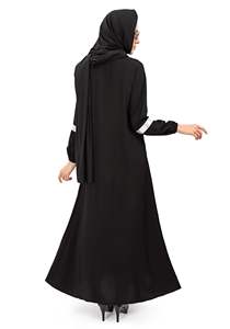 ชุดอาบายะห์มุสลิมแบบดั้งเดิม ดีไซน์ล่าสุด สำหรับผู้หญิง ดีไซน์ทันสมัย แบบคาฟตัน - Product Image 6