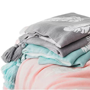 Luxury Winter Custom High Quality Solid Joyous Two-Layer Fleece Blankets Ultra Cozy Soft Fuzzy - Product Image 5