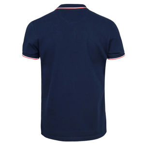 เสื้อโปโลผู้ชายแบบลำลองเสื้อโปโลแบบกอธิคสีทึบพิมพ์ลายโลโก้ตามสั่ง - Product Image 5