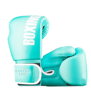 Guantes de boxeo de cuero Durable Premium Design 2025 Guantes de boxeo de hombre personalizados de alta calidad con logotipo personalizado de Pakistán - Product Image 2