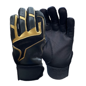 Guantes de bateo de béisbol resistentes personalizados profesionales unisex con guantes deportivos de Palma antideslizantes - Product Image 1