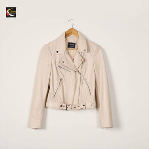 Chaquetas de cuero de moda para mujer Venta al por mayor Pedidos a granel Suministro de fábrica - Product Image 3