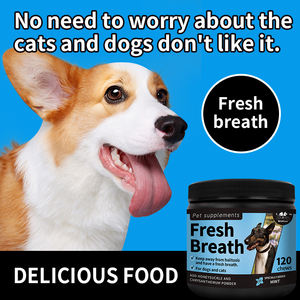 Natuurlijk 120 Zacht Kauwt Probiotische Supplementen Voor Honden En Katten-Tandheelkundige Verzorging Behandelt Het Verminderen Van Tandplak & Tandsteen - Product Image 3