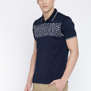 Personnalisable de haute qualité respirant hommes polos réguliers hommes T-shirts à manches courtes 100% coton pour l'été - Product Image 3