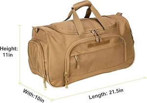 Sac de sport personnalisé pour femmes, doublure en polyester, imperméable, sac de voyage portable, logo sur mesure, directement de l'usine - Product Image 3