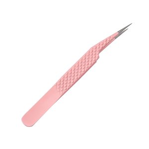 Pinzas profesionales de acero inoxidable de precisión con logotipo personalizado para extensiones de pestañas y pinzas para pestañas postizas - Product Image 1