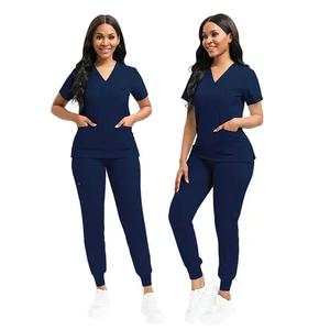 ชุดยูนิฟอร์มพยาบาลชุดคอสครับชุดยูนิฟอร์มเซ็กซี่ชุดพยาบาลคอวีแบบมืออาชีพ - Product Image 2