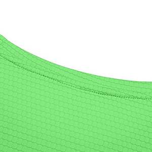 เสื้อยืดคอกลมผู้ชายสีขาว ผ้าแห้งเร็ว ระบายอากาศได้ดี ผ้าฝ้าย 100% แขนสั้น สไตล์ลำลอง ออกกำลังกาย ฮิปฮอป ลายถัก - Product Image 6